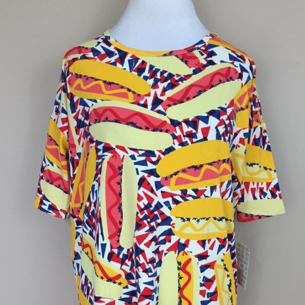 LuLaRoe Irma tunic new with tags